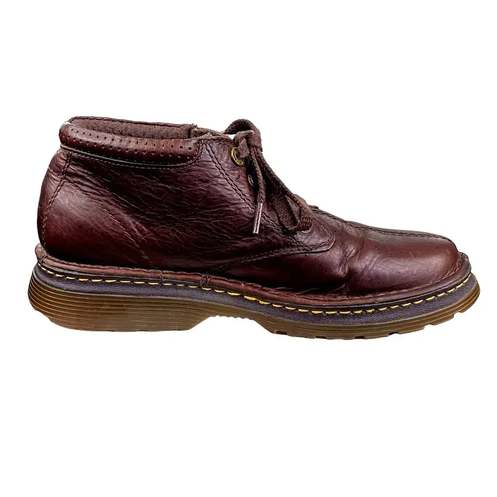 Dr. Martens Unisex Marty Brown leather Chukka Boot Size M 9 W 10